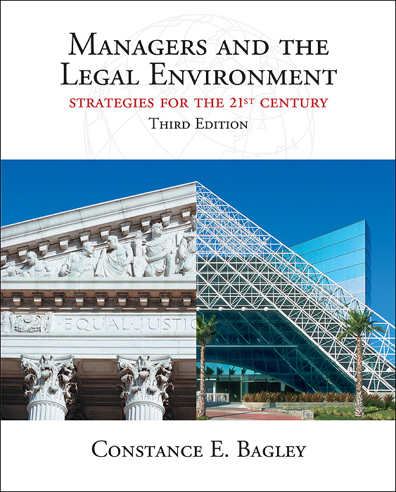 "Managers and the Legal Environment" Book Cover